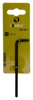 Llave acodada Torx con clip para colgar, mm, T40