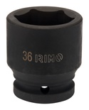 Dado de impacto hexagonal de 3/4", 33 mm