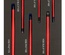 Destornilladores aislados ranurados y Phillips en foam 1/3 (6 piezas)