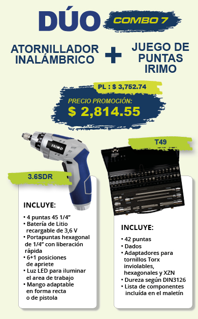 COMBO 7 IRIMO